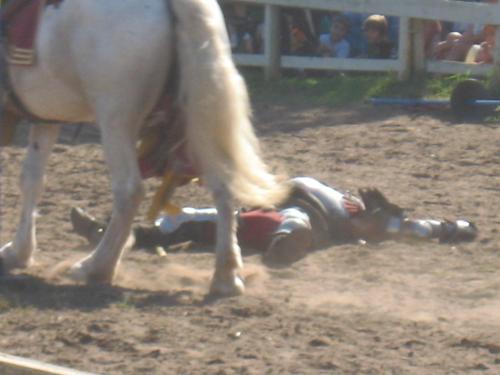 Knight Slayed - Another Knight down for the count.