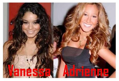 Vanessa to Adrienne Replacement! - Vanessa is Gabriela in the movie High School Musical and nobody else!