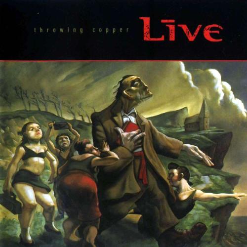 Throwing Copper Album Cover - The album cover for band 'Live''s album'Throwing Copper'