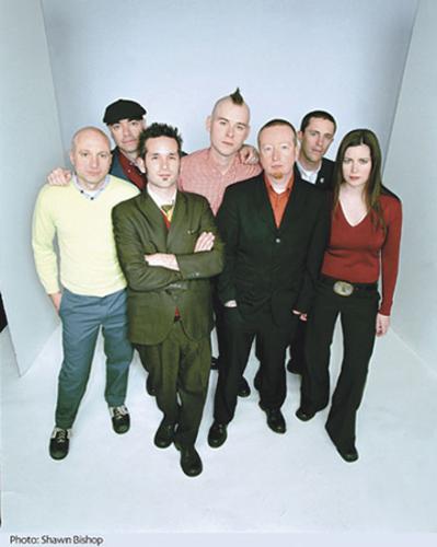 flogging molly - the Celtic band flogging molly