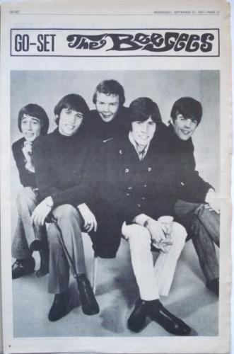 The BeeGees - The Bee Gees singing group in Australia