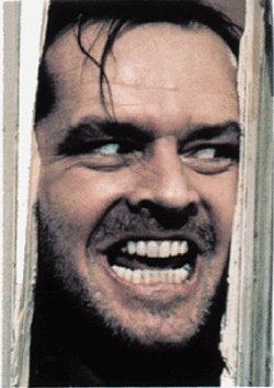 I'm Back! - Picture from the shining.