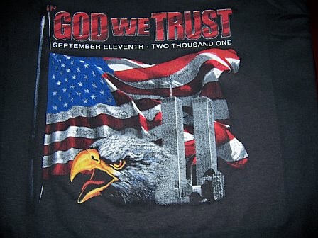 Remember 9/11/01 - In God we trust and send him our prayers.