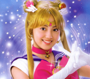 Sailor Moon live-action - Sawai Miyu as Sailor Moon in japanese drama "Bishoujo Senshi Sailor Moon"