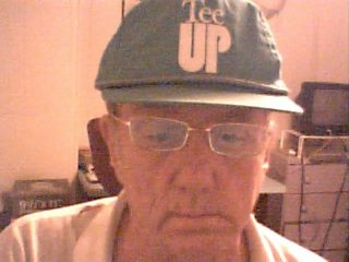 Tee Up - Golf Hat on old man