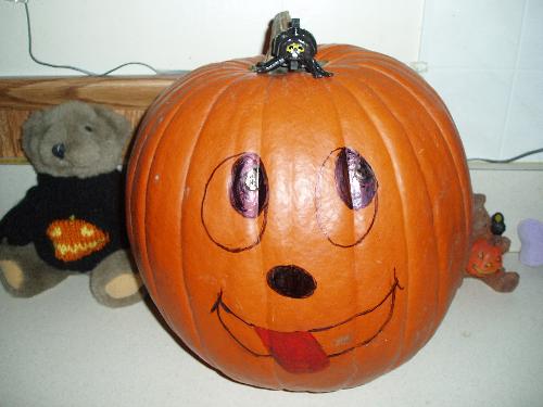 Halloween - a pumpkin