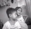 2 kiddos - Sometimes they can be nice to each other but there are times for catfights too!