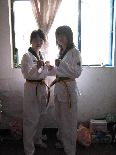 tkd  - I have learn TKD for one year .