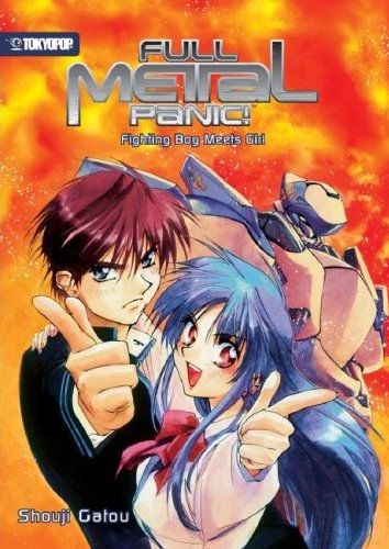 Full Metal Panic! Fighting Boy Meets Girl english  - Shouji Gatou's Full Metal Panic! novel volume 1. English version in stores now! Go buy it :P