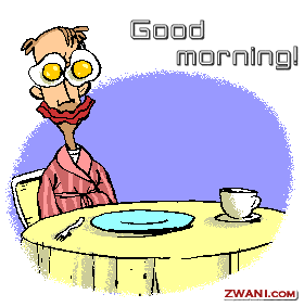 good morning - good morning to you
