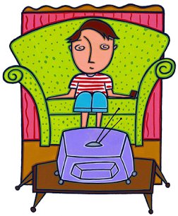 Watching television - Spending more time watching TV means