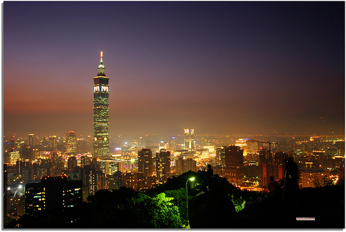 Taipei 101 - The tallest building around the world.