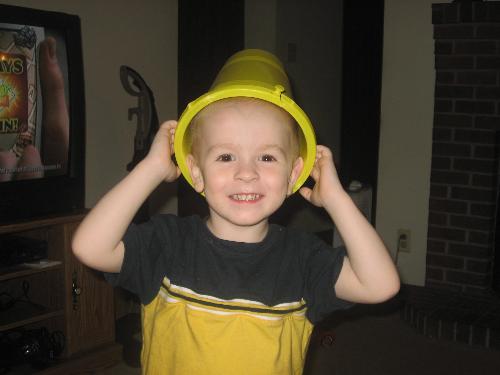 Bucket Head - He might very well be a bucket head, but he's far from a dunce.
