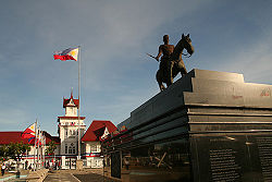 The Aguinaldo shrine - Situated in Kawit, Cavite. It is the home of Philippines&#039; first President of the republic, Gen. Emilio Aguinaldo. This is also the place where the first Philippine flag was raised, during 1898.
