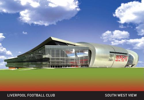 Liverpool FC_New Stadium  - The Ultra-modern 60,000 capacity of LFC to Be Completed in 2010