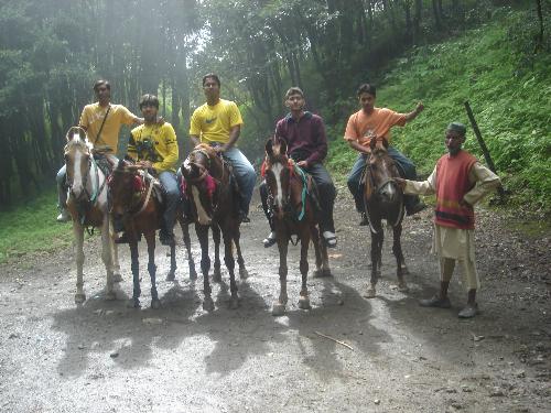 Horse Riding - Some friends and I, on horse back roaming in with the seasons.  God, its so good to bunk classes and make a trip to somewhere.