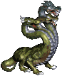 Fortress creatures - Hydra - Hydra	Health: 175	Attack: 16	Shots: none	Movement: ground 2200 gold (1)	Hex size: 2	Defence: 18	Dmg: 25-45	Spd: 5 (slow) Special: attacks all adjacent hexes, no enemy retaliation. Costs no special resources and the special abbility is one of the greatest: hydras attack all 8 hexes around them without fear of retaliation! Speed is appaling for a level 7 creature, but if you use hydras strategically, they can cause more damage than even angels: always position hydras to touch as much enemies as possible at once. When hydras retaliate, they do the same 8-hex attack, this way enemy troop can cause damage to a whole group of his by attacking hydras. Use spells like bless, haste, teleport and counterstrike.