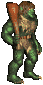 Stronghold creatures - Ogre - Ogre	Health: 40	Attack: 13	Shots: none	Movement: ground 300 gold (4)	Hex size: 1	Defence: 7	Dmg: 6-12	Speed: 4 (extra slow) A great level 4 unit if it wasn't for the superlow speed. Nice damage, great attack, low price, while the low defence is backed up by plenty hit points. Orcs and ogres are a speed pair, so either have both or none for your main hero. Ogres make great defenders, bashing the enemy from close range as they approach your juicy shooters. For all ogres - watch out for curse and apply bless as required.