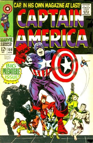 comics - Captain America comic.