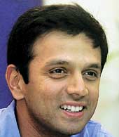 Dravid - Dravid, the captain.