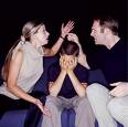 It's hard to be in the middle of two disputing par - Fighting can be a terrible thing; but more terrible is to be in the middle where two people pull at you from either side.