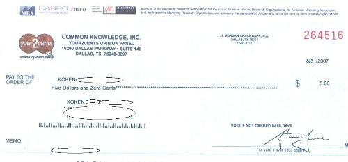 Your2Scents Payment - This is my first payment from Your2Scents, a survey sites that pay you for your opinion, might not be a lot of money but I really enjoyed doing the surveys and being rewarded is a plus