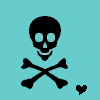skull music - skull listening to music