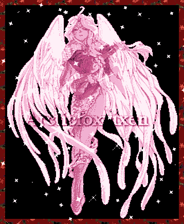 fairy - pink fairy with ribbons