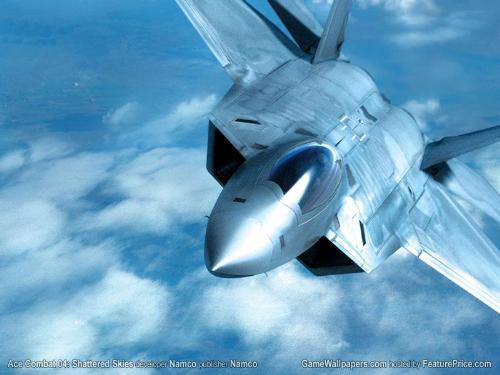 ace combat 4 - ace combat 4, f-22 raptor