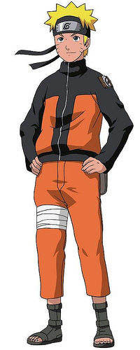 Naruto - This is how he look when he is 14 years old. haha... This is the new look of him in the new season too.