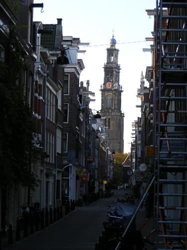 Westerkerk in Amsterdam - Westerkerk from further away in Amsterdam