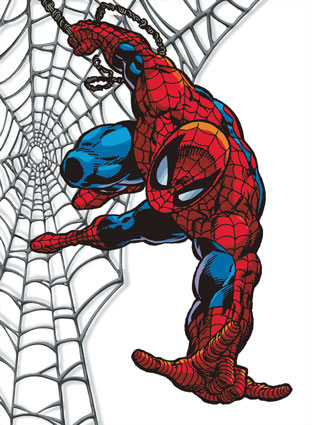 Spiderman - Spiderman cartoon show on television.