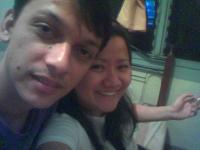 Me and my husband - This is me and my husband just paying around.