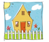 moved - cute little house