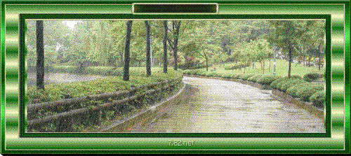 its raining - it is a beauti ful presentation of raining from a window