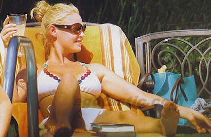 kath in her swim suit - kath looks sexy