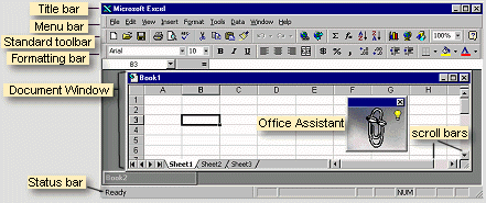 Label - Windows standard parts label of excel.