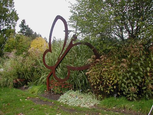 Sculpture of a Butterfly - Butterfly Sculpture Butterfly Conservatory Niagara Falls
