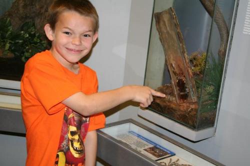 This is my oldest son Chris - This is Chris, age 9, taken at the zoo!