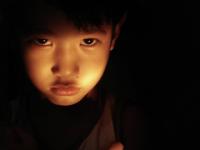 My Son... - My son's dream is to become a super hero. That's him. Cute right? I did the photogrphy. I believe it's nice...dark background...hhaha it's like a super hero just appeared from the dark to save others... My son Kyle.