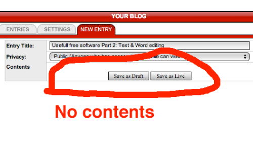 Bad design of Yuwie - Here you can see that Yuwie is not working well with alternative browsers