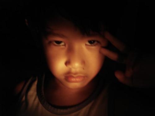 A kid actor - My son is really enjoying when I take video or photo. See he has a potential. He never get shy and he can act on cam even if I didn't say anything to do...