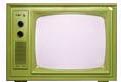 cable tv - a colored tv set with cable connection cable tv - a colored tv set with cable connection