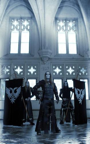 Behemoth Band Picture - This picture shows front man Nergal with Inferno and Orion