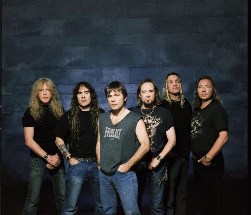 Iron Maiden - THe Best band of the world.. Iron Maiden.. from left to right: Janick Gers(guitar), Stever Harris(Bass), Bruce Dickinson(vocals), Adrian Smith(guitar), Nicko McBrain(drums) and Dave Murray(guitar). Up the Irons