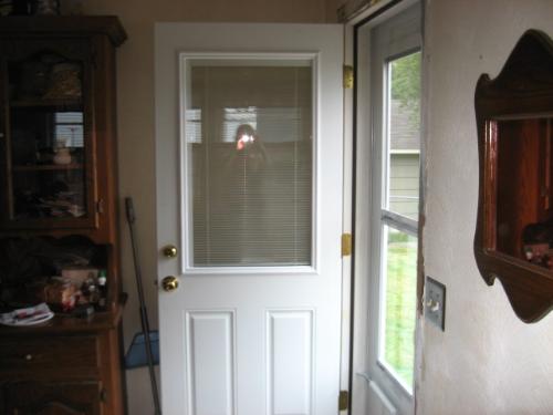 My new doors - This past Sundays (16th) home remodeling project all but trim work done.