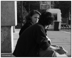 Relationship - 'Do you love me? Or am I just another trip in this strange relationship? You push and pull me, and I'm about to loose my mind'