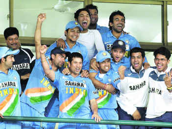 team india - Team India is rocking all the way