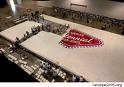World Largest Birthday cake - Nice Work the person would be lucky to have such a nice cake on his birthday.