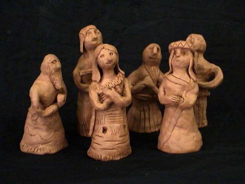 Praying Figures ! - An image of praying figures
